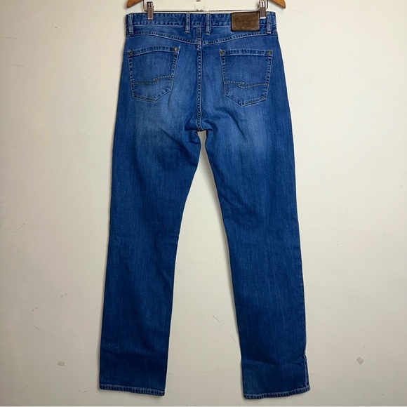 Vintage Robert Graham Slim Jim Men's 32 Jeans Straight Leg Blue Classic Western - Picture 1 of 9